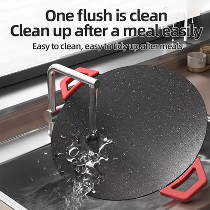 1500W Portable Electric Korean BBQ Grill Indoor Smokeless Non-stick Grill Pan Adjustable Temperature Control Universal Fry Griddle for Home Cooking