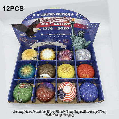 12pcs Independence Day Liberty Dumpling