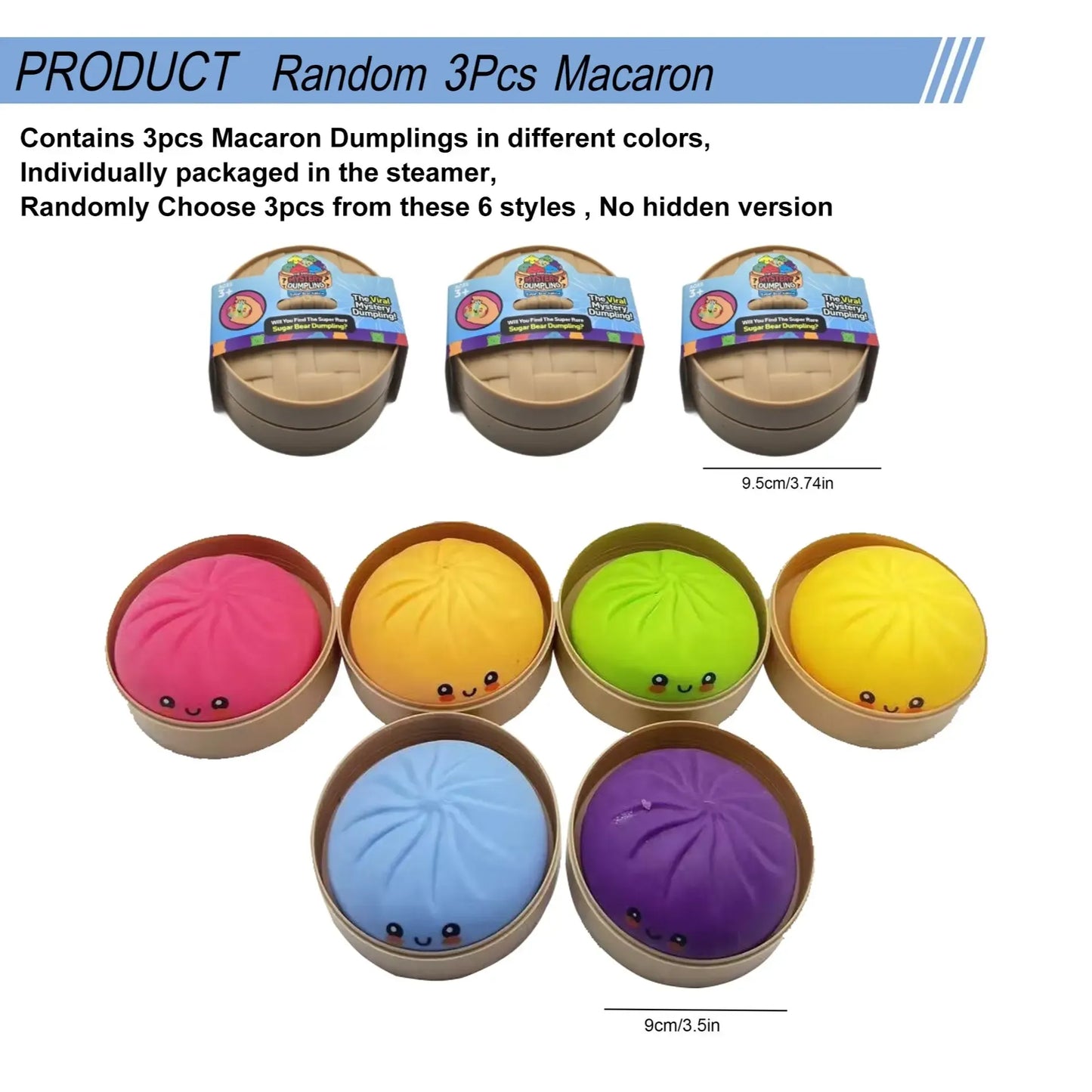 12pcs Independence Day Liberty Dumpling