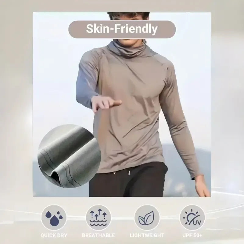 6-Piece Men's Casual Hoodie Pullovers Blue Black Light Gray Slim Fit Long Sleeve Lightweight UPF Sun Protection Soft Breathable Timeless Classic Versatile Machine Washable Comfort Multi-Occasion Wear Menswear Set Stylish Tops