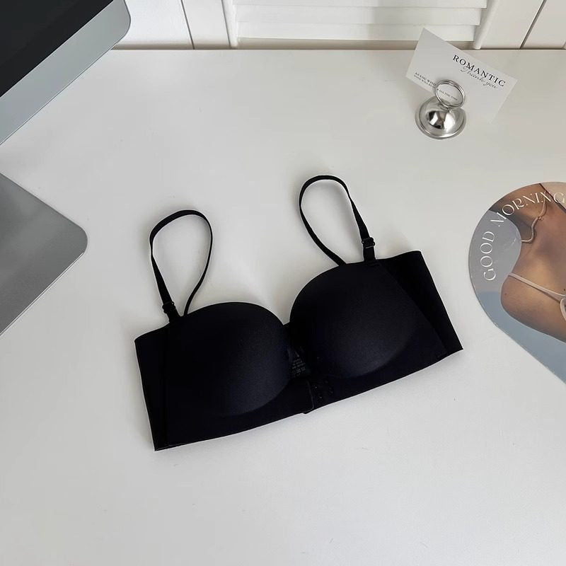 Womens Strapless Front Closure Bra