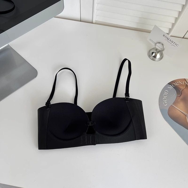 Womens Strapless Front Closure Bra