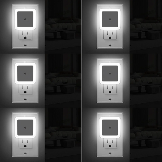 Night Light, Night Lights Plug into Wall 6-Pack, Plug in Night Light