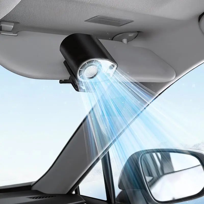 【Summer Survivals】 Semiconductor Cooling Clip-On Fan - Portable Clip Fan, Car Accessories, 360° Rotatable