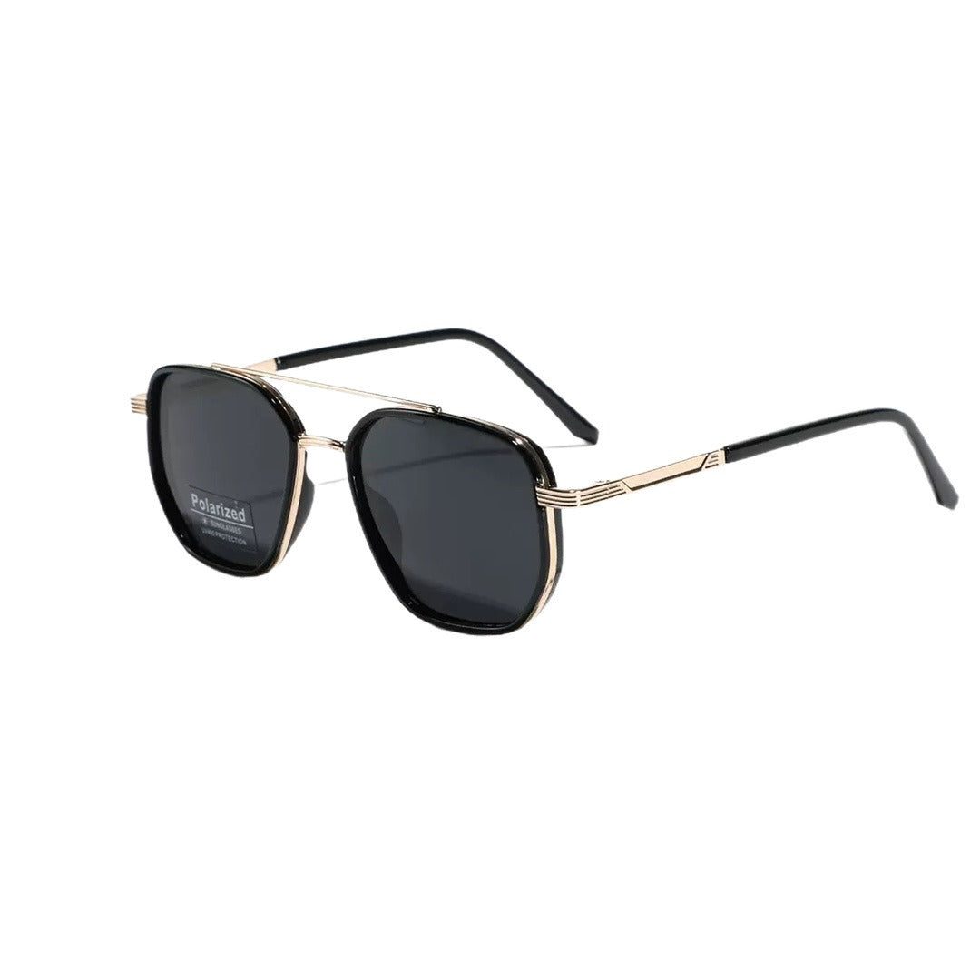 Fashion Geometric Double-Beam Sunglasses