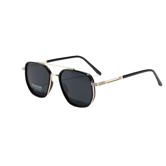 Fashion Geometric Double-Beam Sunglasses