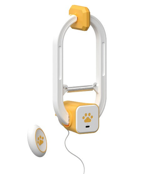 Electric Cat Teaser, Rechargeable Door-Mounted Interactive Cat Toy—For Indoor Use Only, Two Fun Exercise Modes,