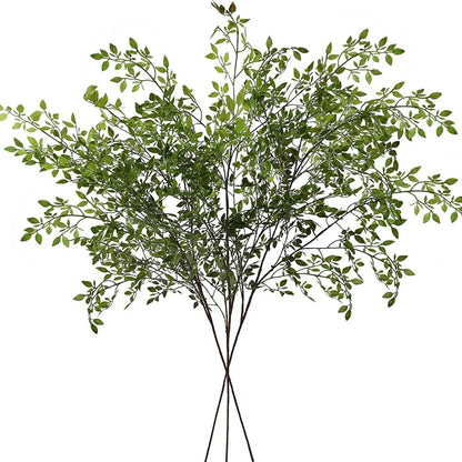 Artificial Green Plant 43.3 inch Fake Eucalyptus Leaf Flower Arrangement Accessories Wedding Home Room Decoration Fake Plants