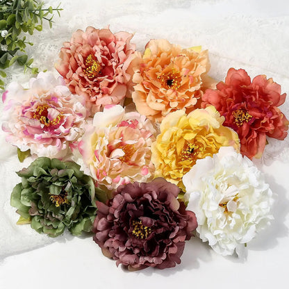 2Pcs 43cm Foam Artificial Flowers Golden Glitter Christmas Berries Bouquet Home Christmas Wedding Decor Table Wreath DIY Crafts