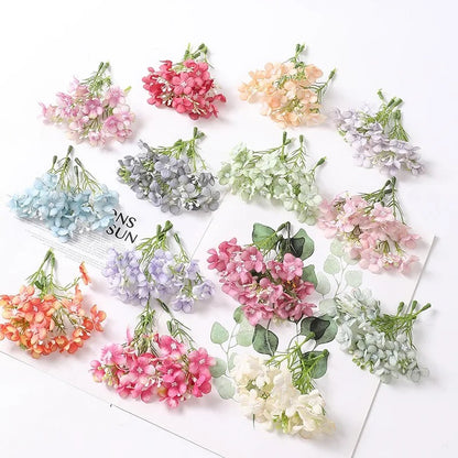 10/20/30PCs Silk Daisy Artificial Flowers Head 5 Forks Fake Flowers For Home Wedding Decoration DIY Vases Gifts Accessories