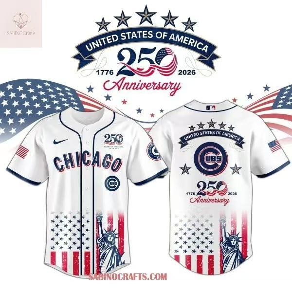 USA 250th Anniversary Baseball Jersey, Patriotic Statue of Liberty Print Shirt, Unisex Independence Day 4th of July Outfit, 1776–2026 Semiquincentennial Patriotic Jersey