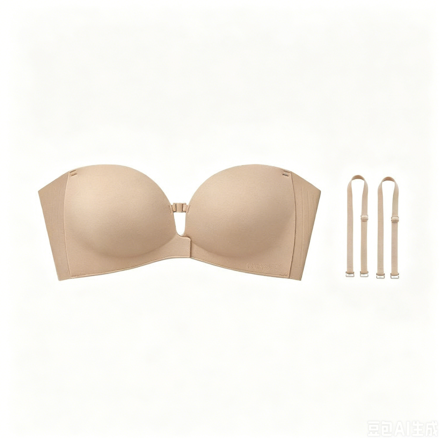 Womens Strapless Front Closure Bra