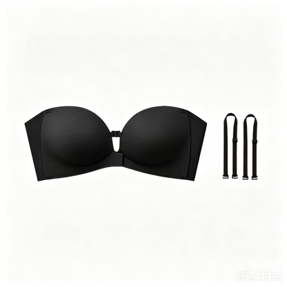Womens Strapless Front Closure Bra