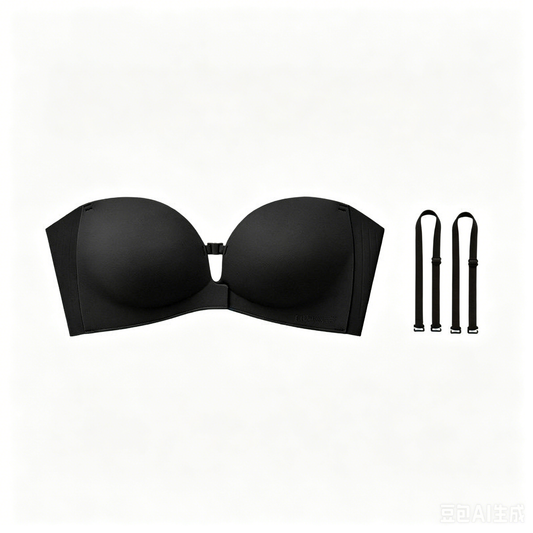 Womens Strapless Front Closure Bra