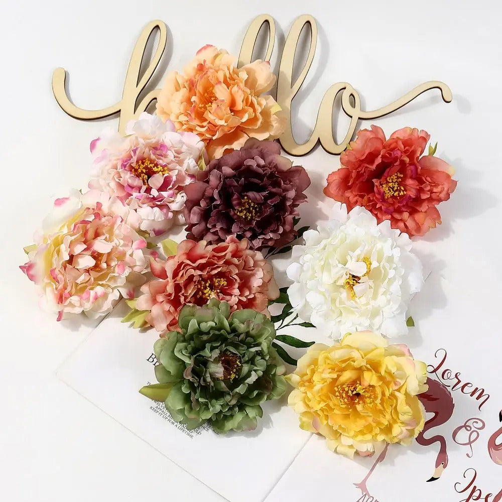 2Pcs 43cm Foam Artificial Flowers Golden Glitter Christmas Berries Bouquet Home Christmas Wedding Decor Table Wreath DIY Crafts