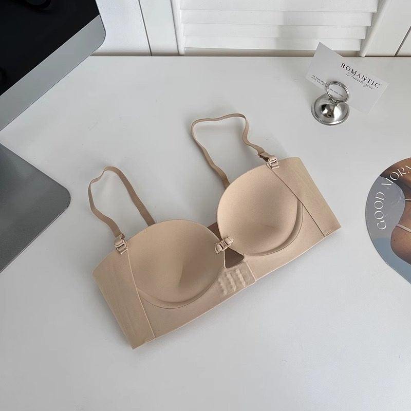 Womens Strapless Front Closure Bra