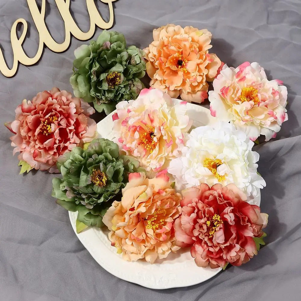 2Pcs 43cm Foam Artificial Flowers Golden Glitter Christmas Berries Bouquet Home Christmas Wedding Decor Table Wreath DIY Crafts