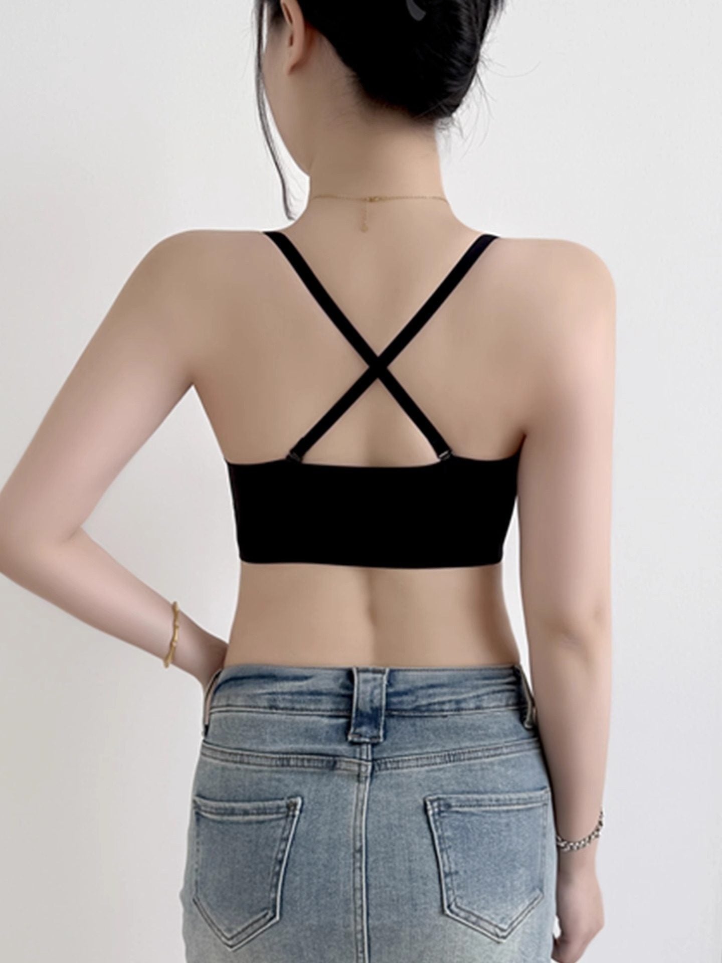 Womens Strapless Front Closure Bra