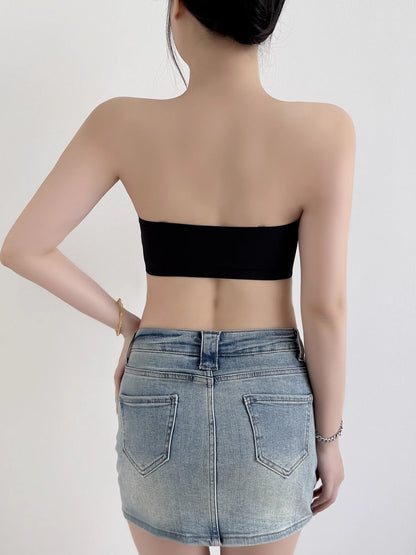 Womens Strapless Front Closure Bra