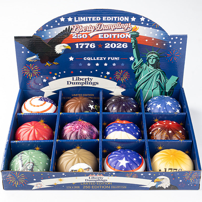 12pcs Independence Day Liberty Dumpling
