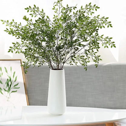 Artificial Green Plant 43.3 inch Fake Eucalyptus Leaf Flower Arrangement Accessories Wedding Home Room Decoration Fake Plants