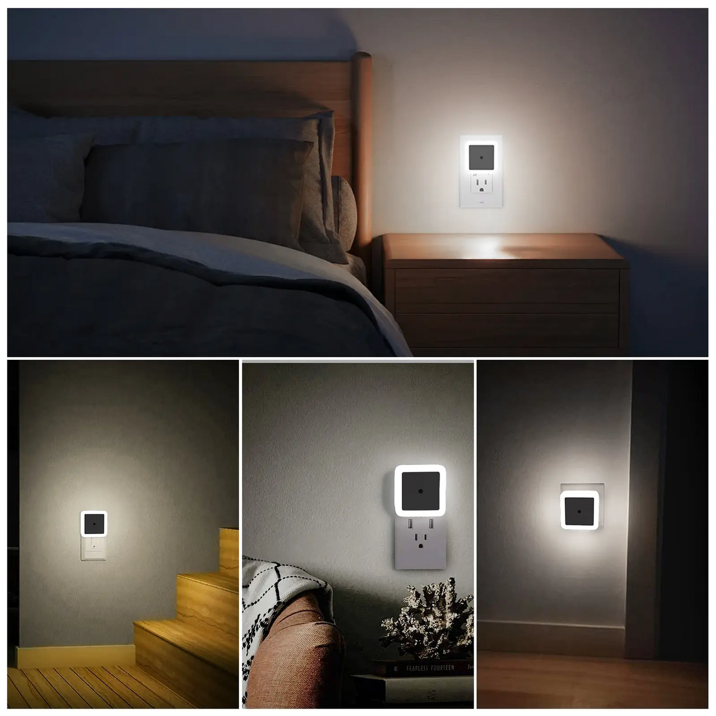 Night Light, Night Lights Plug into Wall 6-Pack, Plug in Night Light