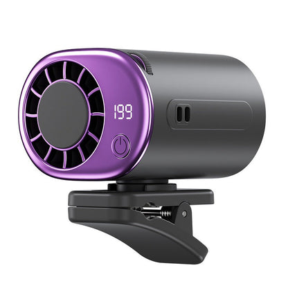 【Summer Survivals】 Semiconductor Cooling Clip-On Fan - Portable Clip Fan, Car Accessories, 360° Rotatable
