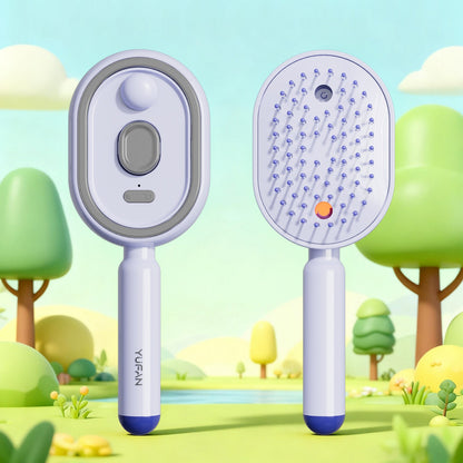【Not straightened】Electric Spray Air Cushion Massage Comb