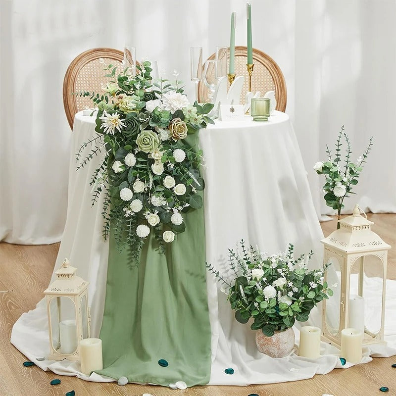5/10/20Pcs Artificial Eucalyptus Leaves Stems Bulk Silver Dollar Leaf Picks Plant Fake Flowers for Wedding Bouquets Floral Decor