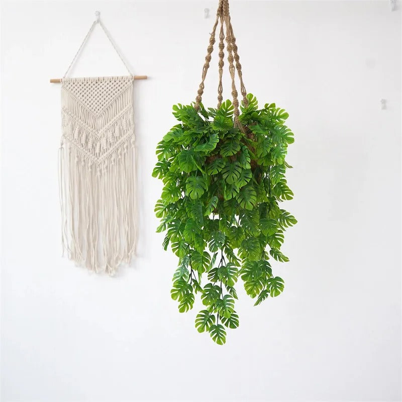 Artificial Plants Persian Grass Wall Hanging Green Plants Decoration 79cm Home Wedding Garden Decoration Fake Plant Rattan Vines