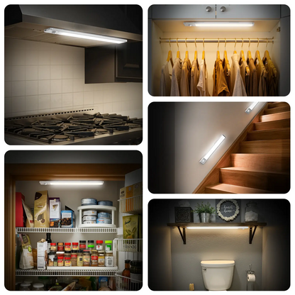 Under Cabinet Lights,Motion Sensor Night Light Indoor,1500mAh USB Rechargeable Light