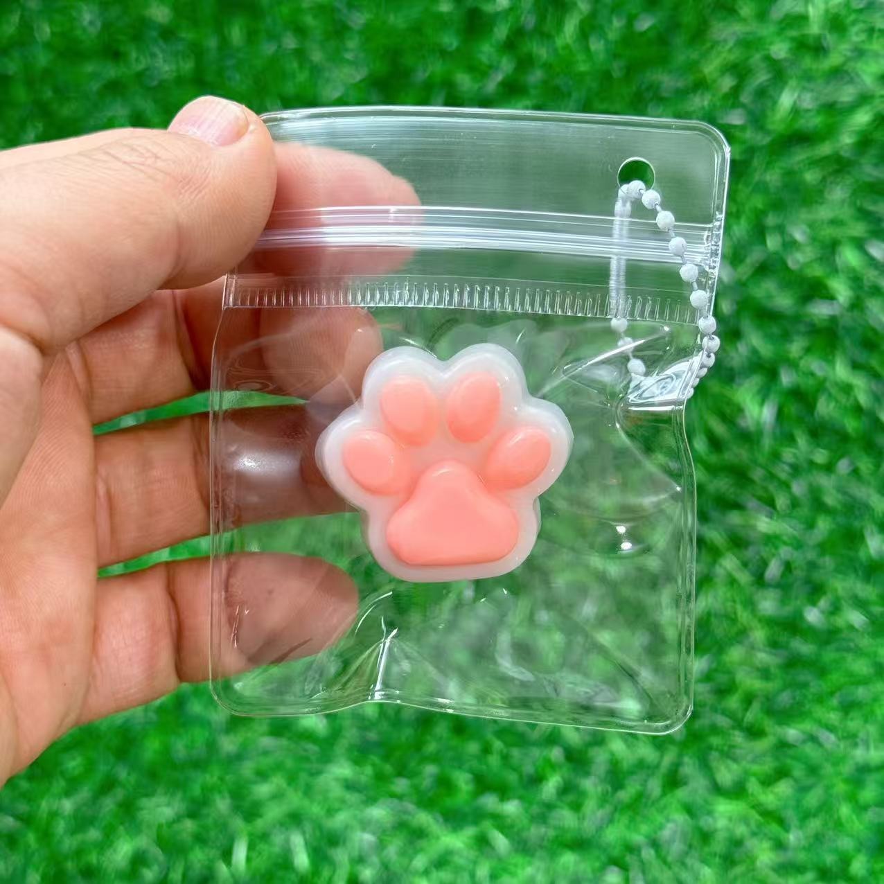 Mini Kawaii Cat Paw Stress Relief Toy Single Pack
