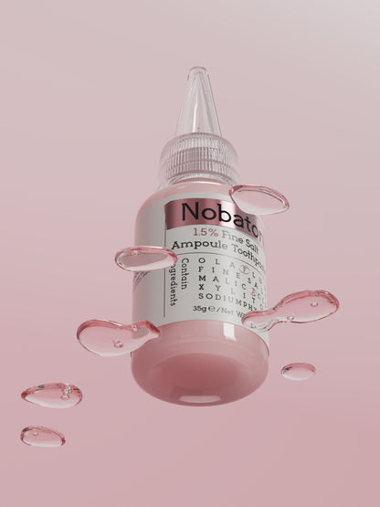 1.5% powdered salt ampoule toothpaste