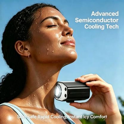 【Summer Survivals】 Semiconductor Cooling Clip-On Fan - Portable Clip Fan, Car Accessories, 360° Rotatable