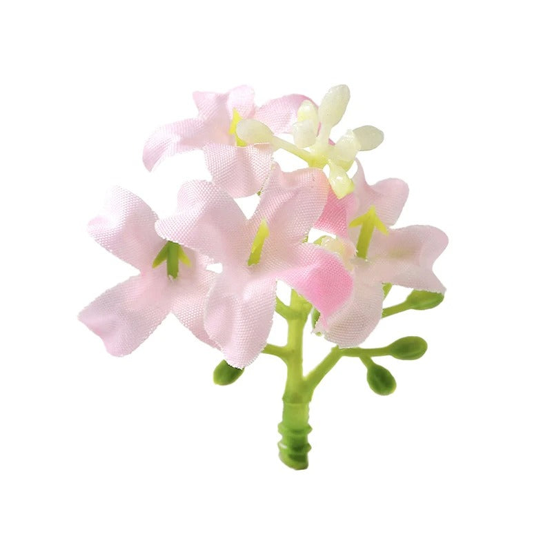 10/20/50Pcs 4cm Silk Artificial Bellflower Flower Head for Home Wedding Decorations DIY Gift Box Garland Wreath Accessories