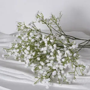 108Heads 63cm Babies Breath Artificial Flowers Plastic Gypsophila DIY Floral Bouquets For Handmade Wedding Party Home Decoration