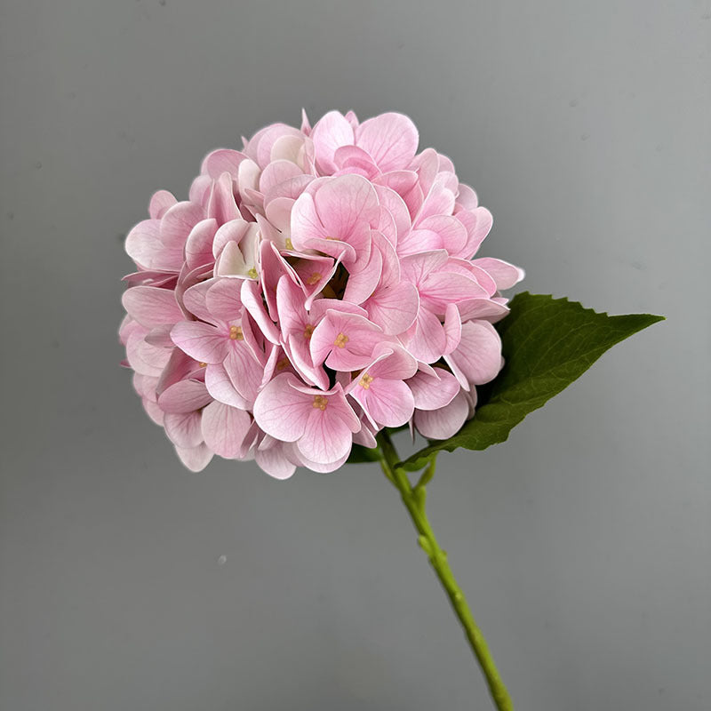 Hydrangea fake flowers home decoration oil painting color moisturizing film