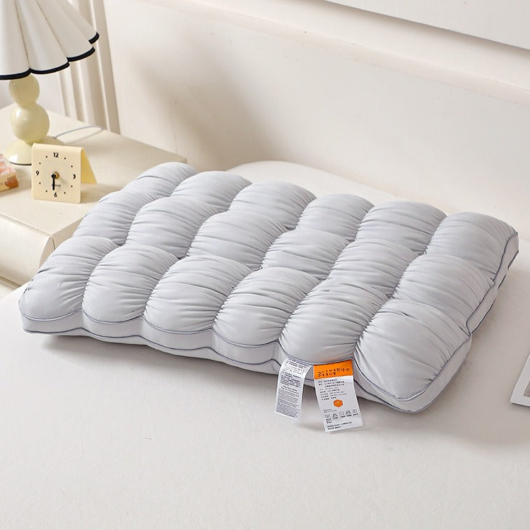 Soft Quilted Puff Grid Design Pillow