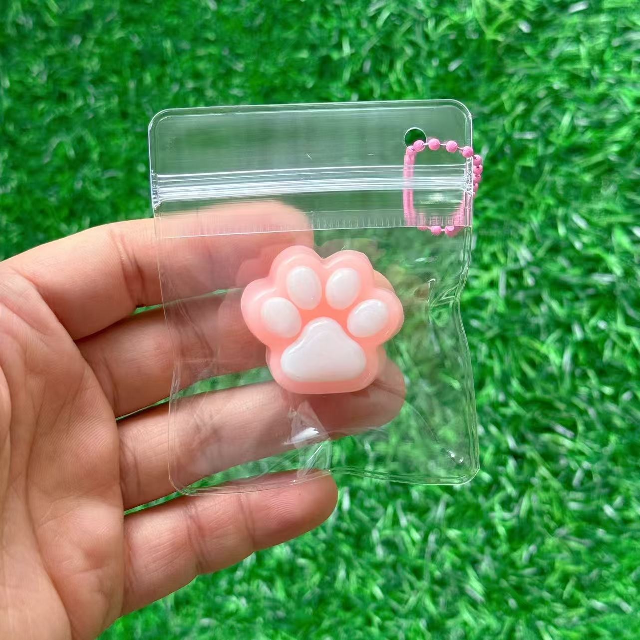 Mini Kawaii Cat Paw Stress Relief Toy Single Pack
