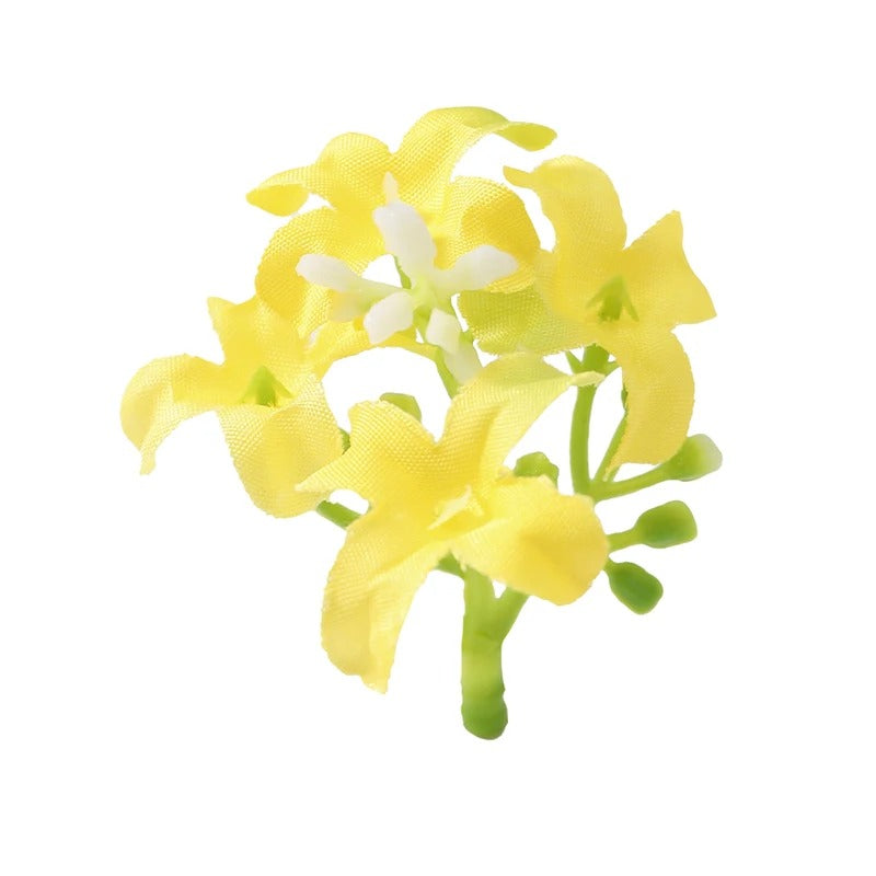 10/20/50Pcs 4cm Silk Artificial Bellflower Flower Head for Home Wedding Decorations DIY Gift Box Garland Wreath Accessories